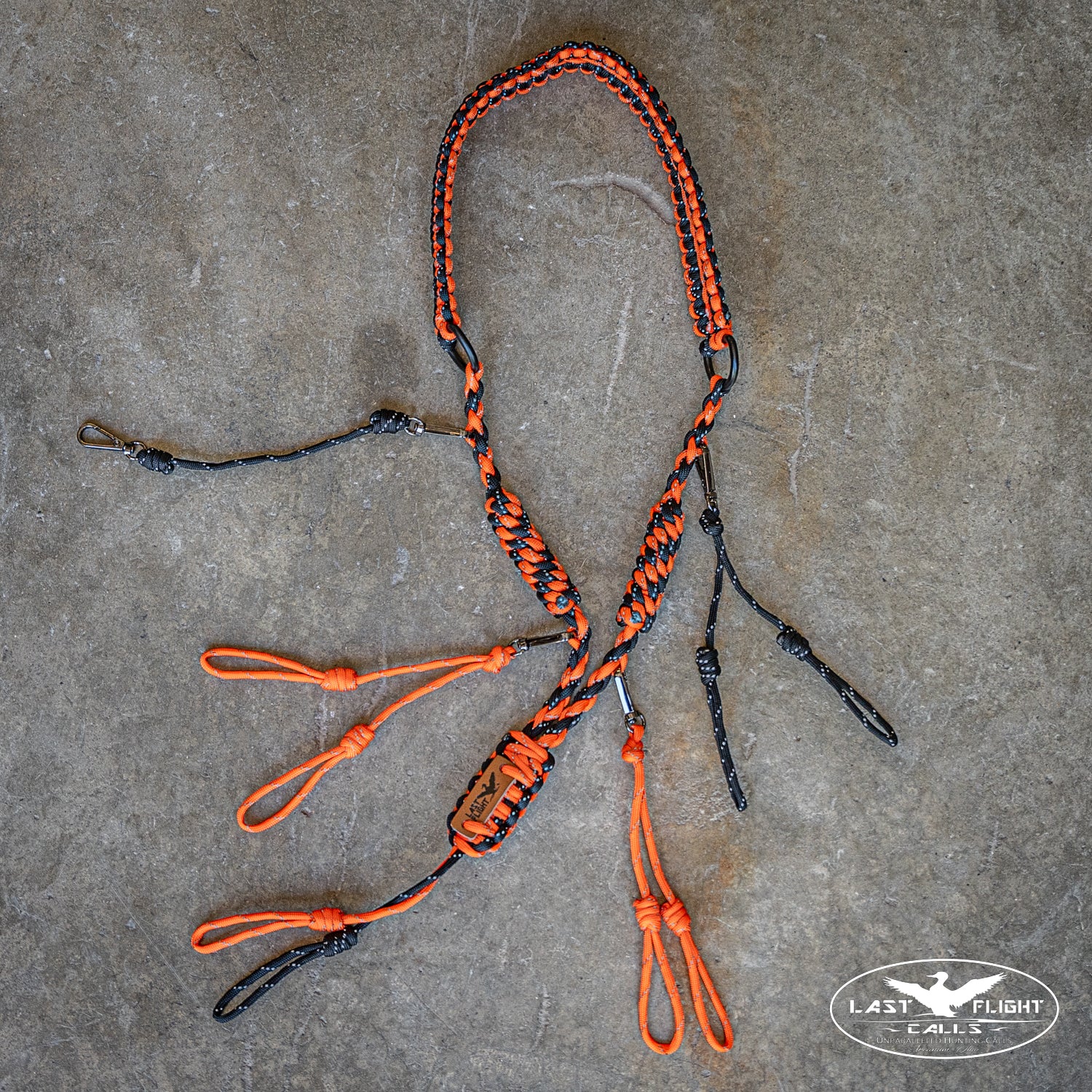 Leather Duck Call Lanyard – 737 Duck Calls